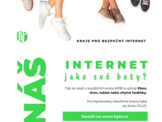 Soutěž o atraktivní ceny s projektem Kraje pro bezpečný internet