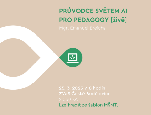 Průvodce světem AI pro pedagogy [živě]