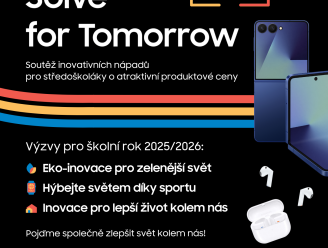 Solve for Tomorrow 2025/26: Tři výzvy pro středoškoláky