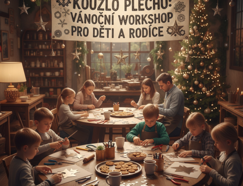 🎄 Kouzlo plechu: Vánoční workshop pro děti a rodiče
