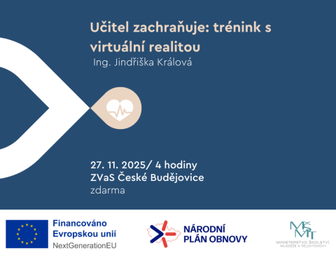 🆘 Učitel zachraňuje: trénink s virtuální realitou
