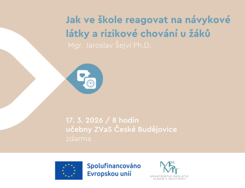 🚸 Krok za krokem jak ve škole reagovat na návykové látky a rizikové chová