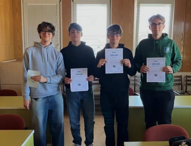 Úspěch našich studentů v krajské soutěži v programování pořádané společností M-Tes.