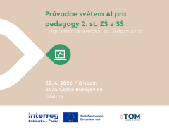 🤖 Průvodce světem AI pro pedagogy 2. st. ZŠ a SŠ