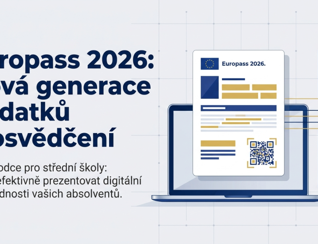 Nové dodatky Europass ukazují reálné IT dovednosti. Jak je snadno vydat online