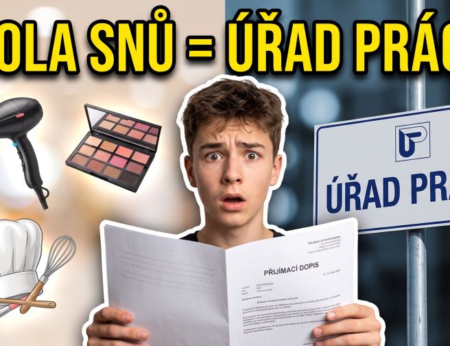 Převis u přijímaček, ale pak úřad práce