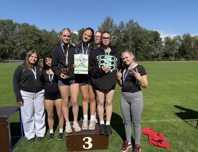 Jindřichohradecké zdravotnice vybojovaly bronz ve Středoškolském atletickém poháru