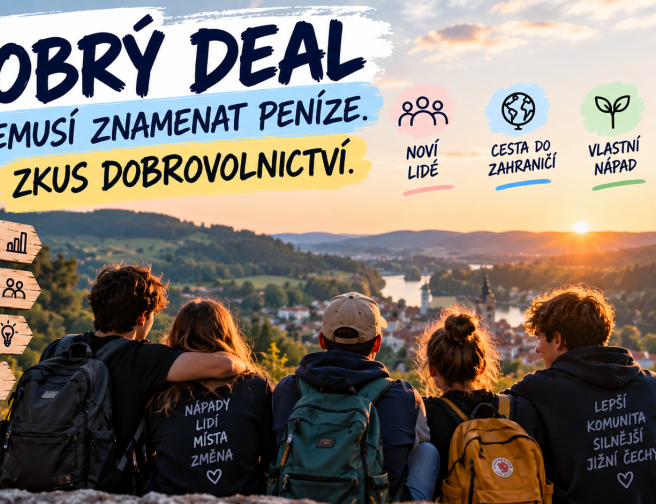 Dobrý deal nemusí znamenat peníze. Zkus dobrovolnictví