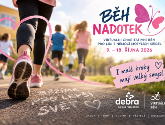 Běžíme pro ty, kterým pohyb působí bolest. Do výzvy NADOTEK se mohou zapojit i školy